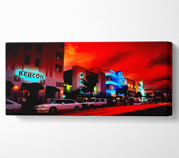Los Angeles Red Glow