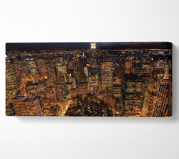 Manhattan Night Life Glow