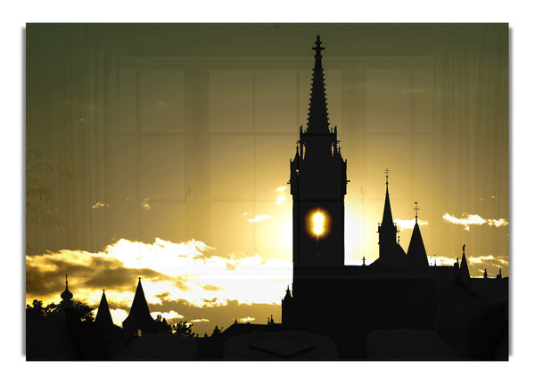 Matthias Church Silhouette