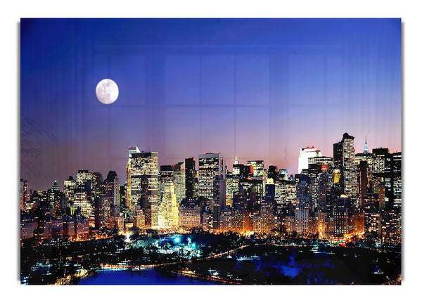 Moon Over Manhattan