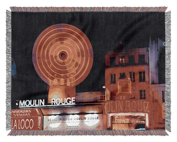 Moulin Rouge Woven Blanket