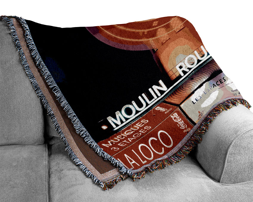 Moulin Rouge Woven Blanket