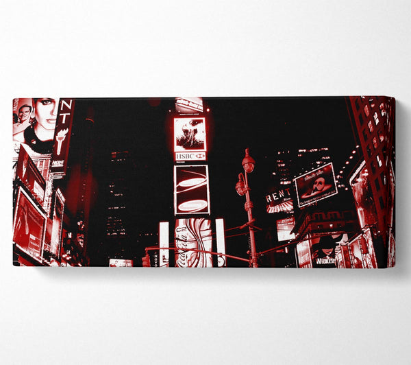 New York 5Th Avenue Red