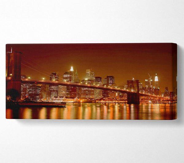 New York Bridge Glow