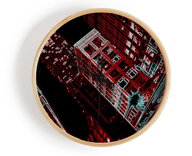New York Broadway Clock - Wallart-Direct UK