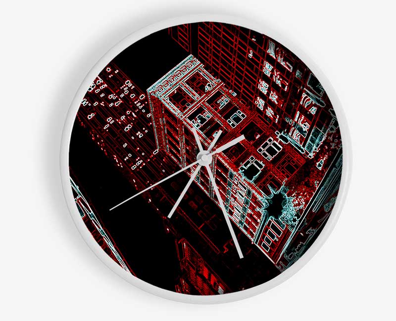 New York Broadway Clock - Wallart-Direct UK