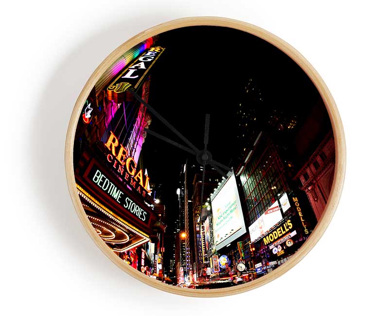 New York City At The Regal Clock - Wallart-Direct UK