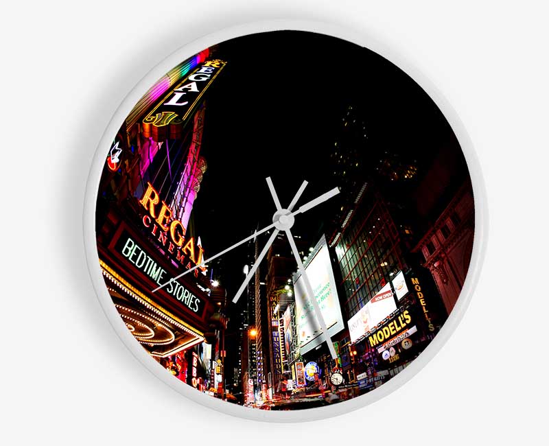 New York City At The Regal Clock - Wallart-Direct UK