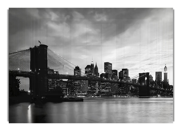 New York City Brooklyn Bridge B~w Architecture Can