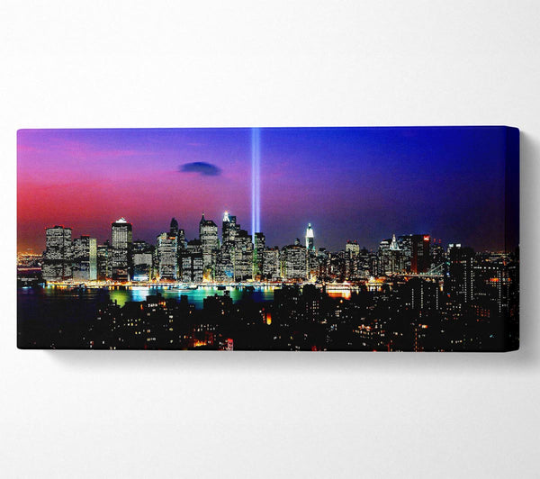 New York City Night Beam