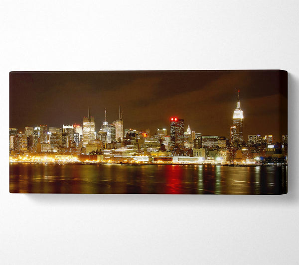 New York City Night Reflections