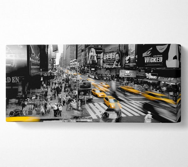 New York City Taxi Blur