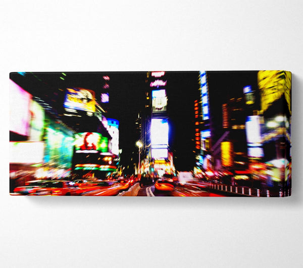 New York City Yellow Cab Traffic Jam