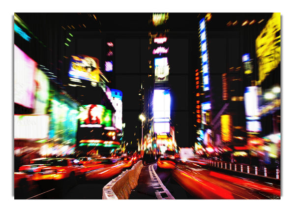 New York City Yellow Cab Traffic Jam