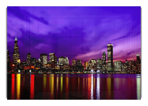 New York Harbor Purple