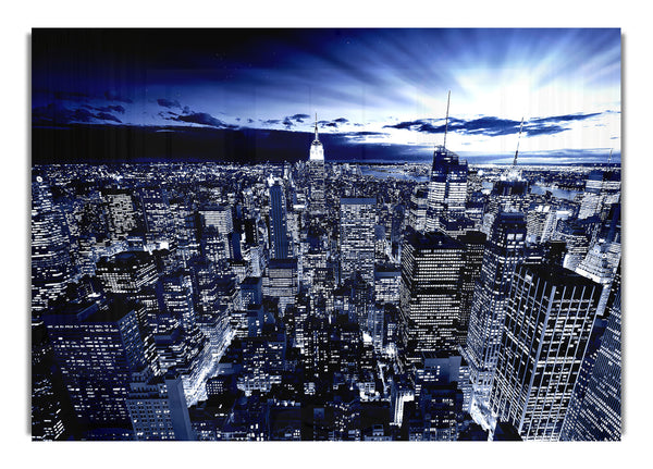 New York In Blue