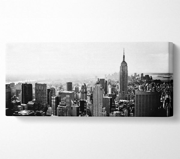 New York Empire State Skyline B n W