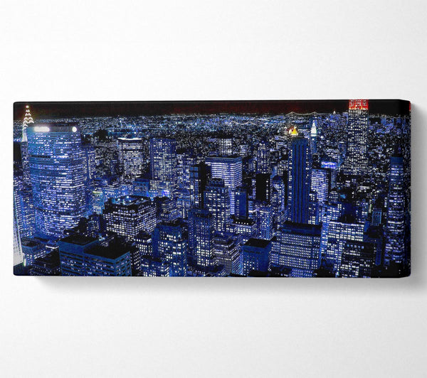 New York City Night Blues Red Top