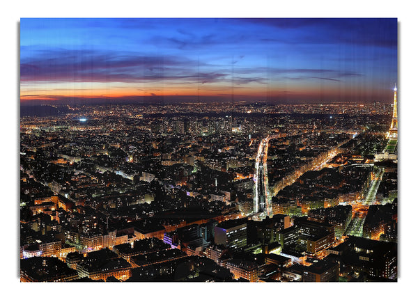 Paris At Night Dual Monitor Other