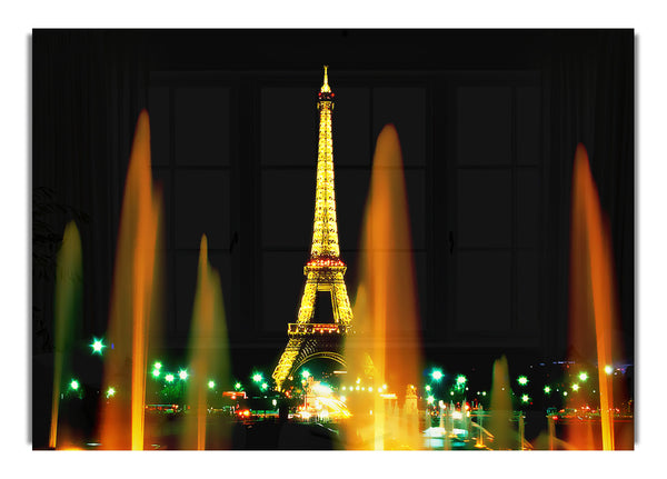 Paris Eiffel Tower Falls