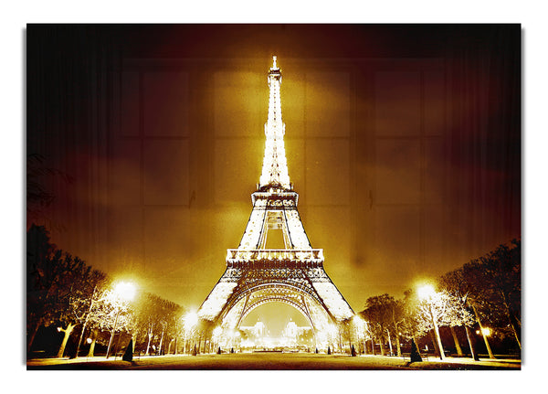 Paris Eiffel Tower Retro