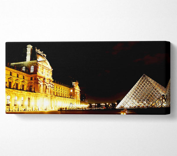 Paris Louvre Lights