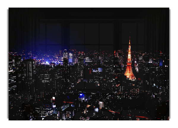 Paris View Of The City Nights