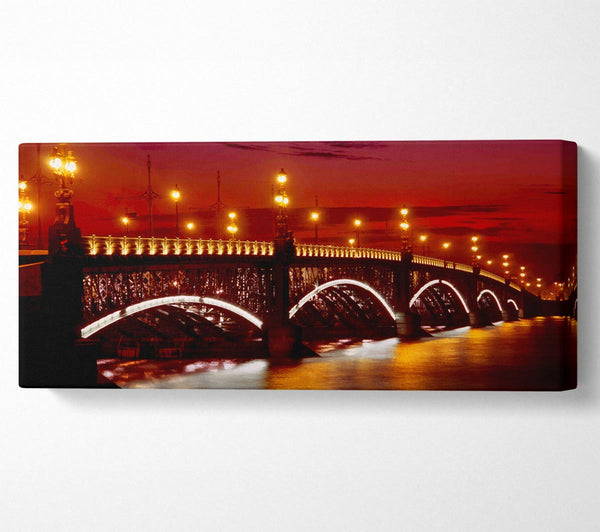 Prague Bridge Glow