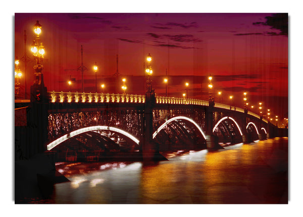 Prague Bridge Glow