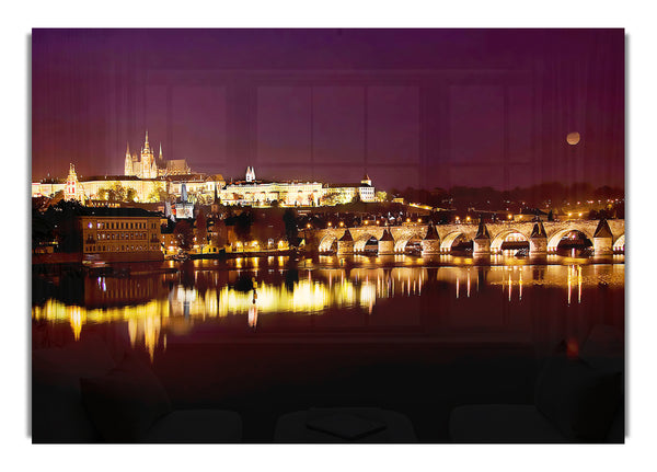 Purple City Reflections