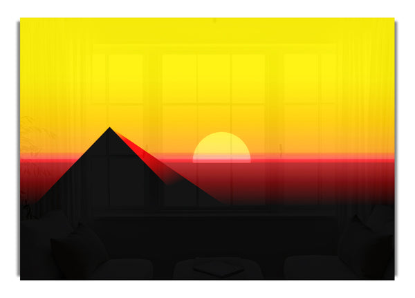 Pyramid Sunset