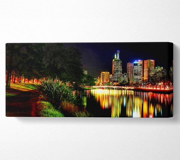 Reflections Of A City River
