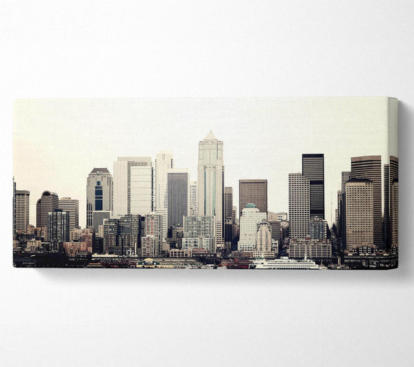 Seattle As Seen From Elliot Bay