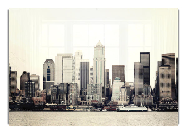 Seattle As Seen From Elliot Bay