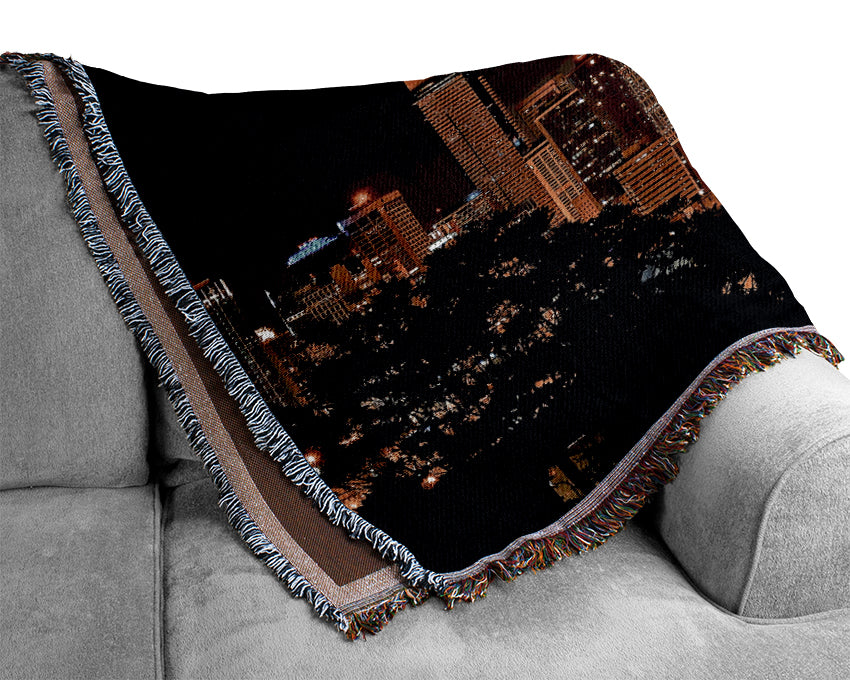 Spectacular Seattle Woven Blanket