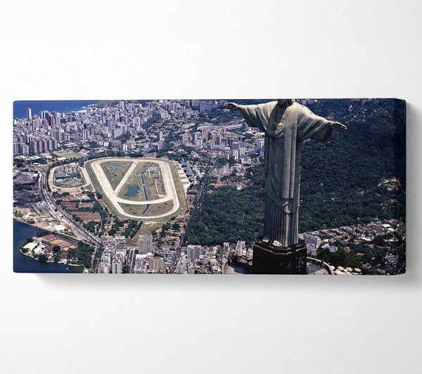 Statue Of Christ The Redeemer Rio De Janeiro Brazil