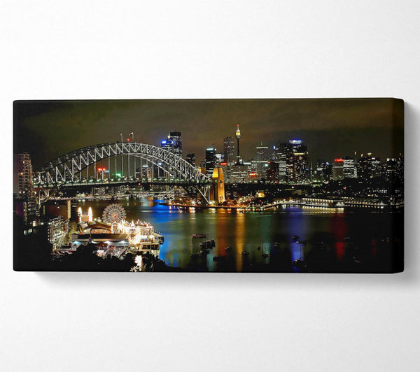 Sydney Harbour Bridge Evening Glow