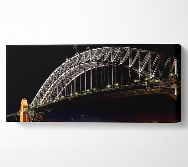 Sydney Harbour Bridge Night Lights