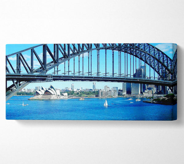 Sydney Harbour Bridge Opera House View Colour