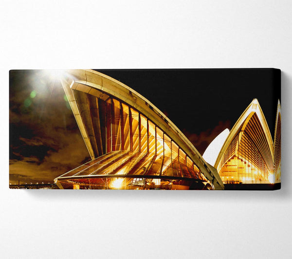 Sydney Opera House Golden Glow