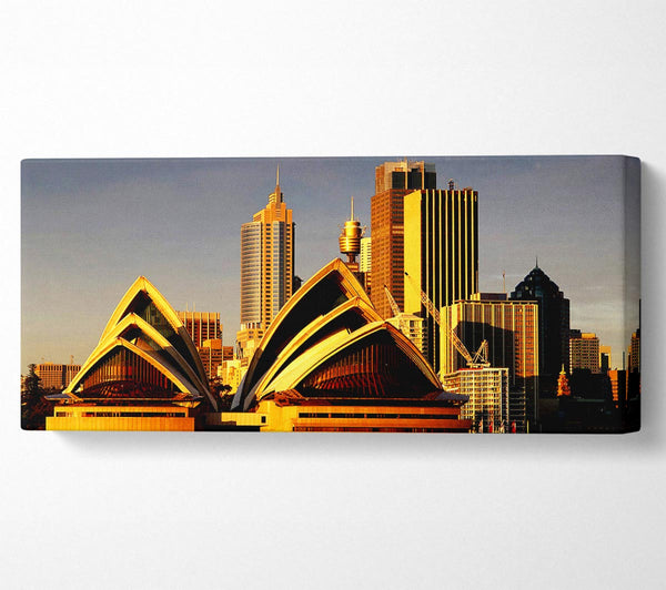 Sydney Opera House Golden Sunlight