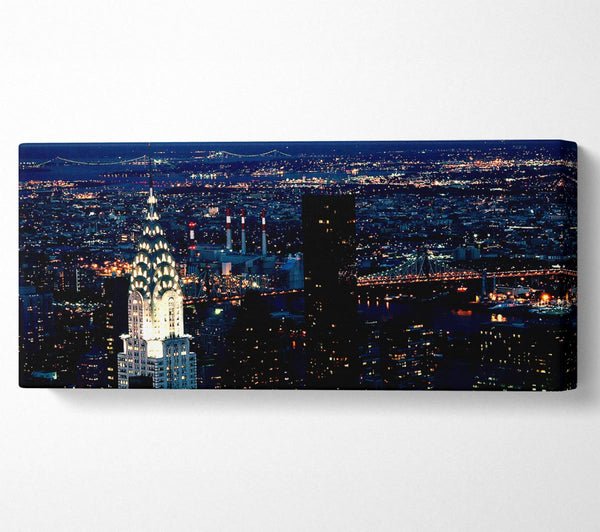 The Chrysler Building At Night