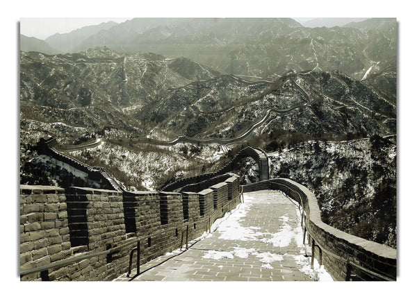 Die Chinesische Mauer Sepia 