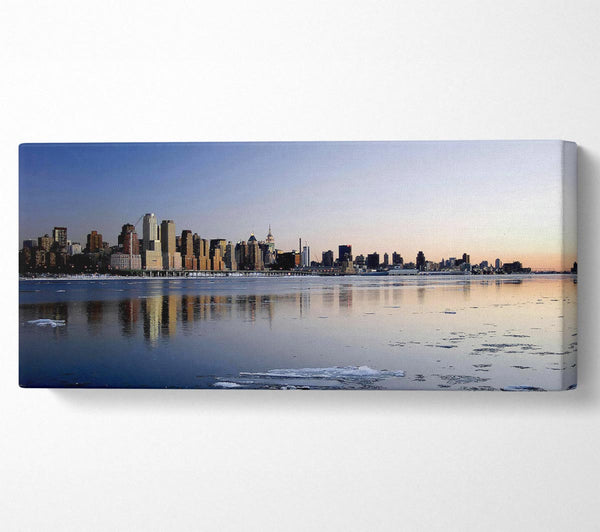 The Ice City On A Winters Day