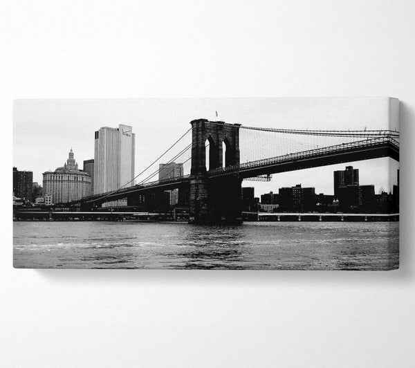 The View Of New York Under Brooklyn Bridge