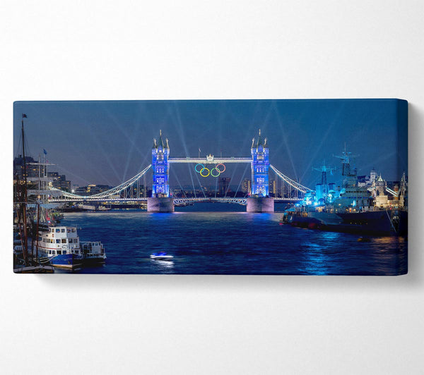 Tower Bridge Olympic Lighting London