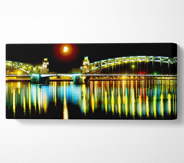 Twin Bridge Moonlight