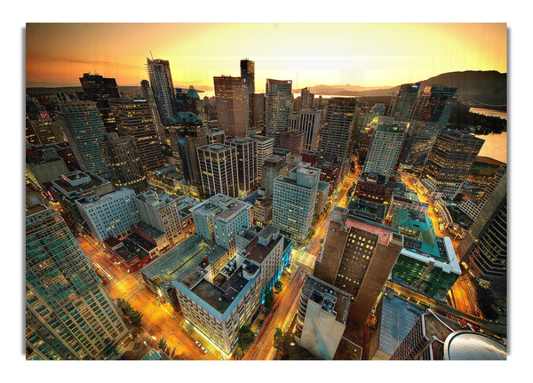 Vancouver Sonnenuntergang Kanada 