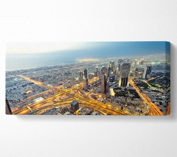 View From Burj Khalifa Dubai