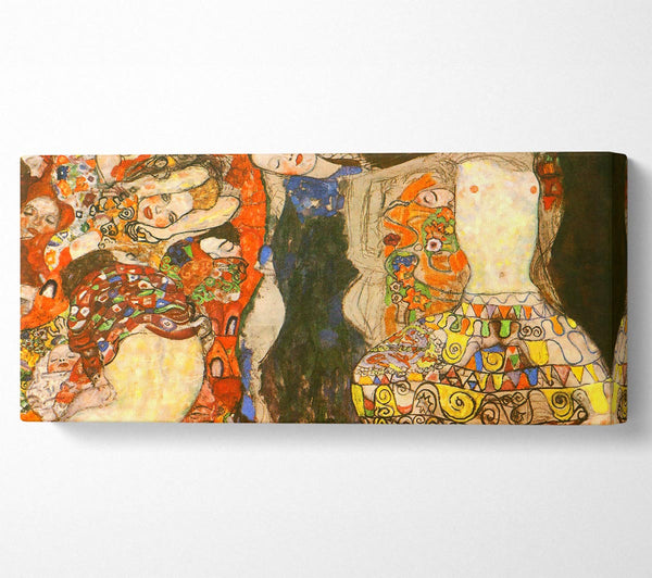 Klimt Adorn The Bride With Veil And Wreath